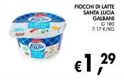 èccoMI Fiocchi di latte Santa Lucia Galbani offerta