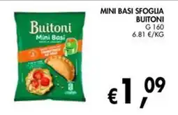 èccoMI Mini Basi Sfoglia Buitoni offerta