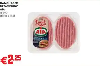 Pam Hamburger di tacchino AIA offerta