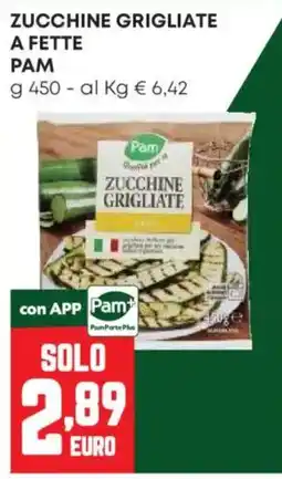 Pam Zucchine Grigliate Pam offerta