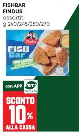 Pam Fishbar Findus offerta