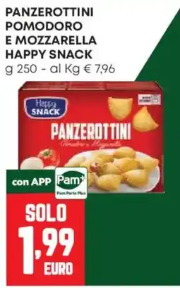 Pam Happy Snack Panzerottini Pomodoro e Mozzarella offerta