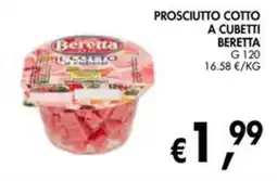 èccoMI Prosciutto cotto a cubetti Beretta offerta