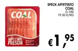 èccoMI Speck affettato Coal offerta