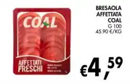 èccoMI Bresaola affettata Coal offerta