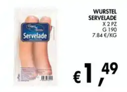 èccoMI Wurstel Servelade offerta