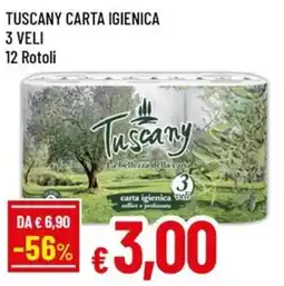 Famila Superstore Tuscany carta igienica offerta