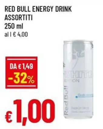 Red Bull Energy Drink White Edition