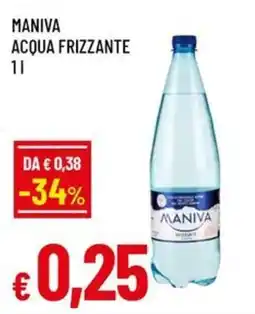 Famila Superstore MANIVA ACQUA FRIZZANTE offerta
