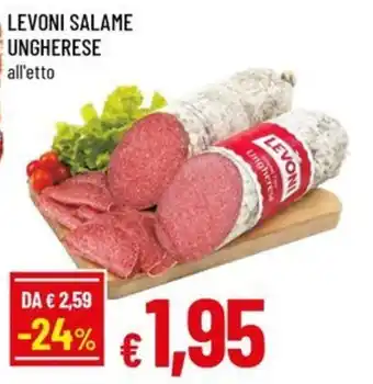 Famila Superstore LEVONI SALAME UNGHERESE offerta