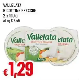 Famila Superstore Vallelata Ricottine Fresche offerta