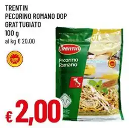 Famila Superstore Trentin Pecorino Romano DOP Grattugiato offerta