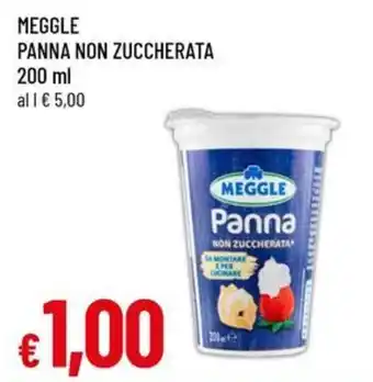 MEGGLE Panna NON ZUCCHERATA