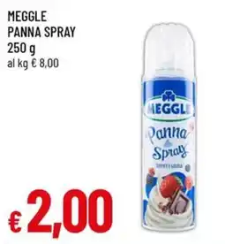Famila Superstore MEGGLE Panna Spray offerta
