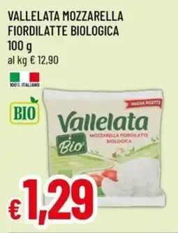 Famila Superstore Vallelata Mozzarella Fiordilatte Biologica offerta