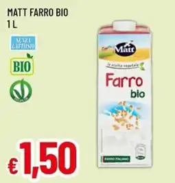 Famila Superstore Matt Farro Bio offerta