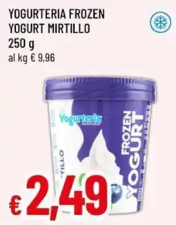 Famila Superstore Yogurteria Frozen Yogurt Mirtillo offerta