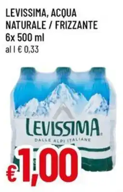 Famila Superstore Levlssima, acqua naturale / frizzante offerta