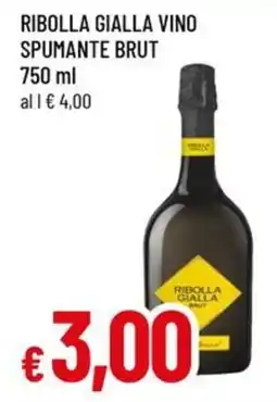 Famila Superstore Ribolla Gialla Vino Spumante Brut offerta