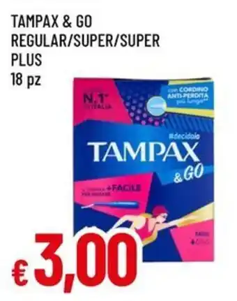 Famila Superstore TAMPAX & GO offerta