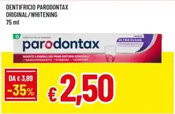 Famila Superstore DENTIFRICIO PARODONTAX ORIGINAL/WHITENING offerta