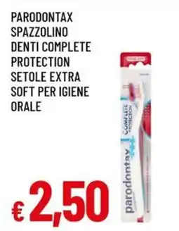 Famila Superstore PARODONTAX SPAZZOLINO DENTI COMPLETE offerta