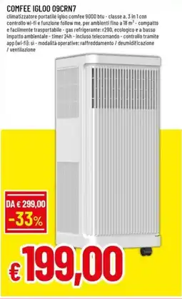 Famila Superstore COMFEE IGLOO 09CRN7 offerta