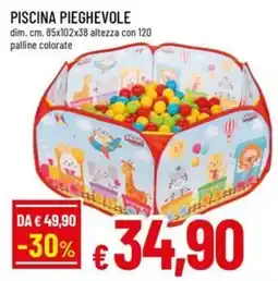 Famila Superstore Piscina Pieghevole offerta