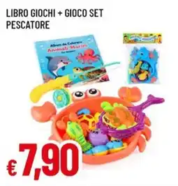 Famila Superstore LIBRO GIOCHI + GIOCO SET PESCATORE offerta