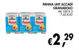 èccoMI Panna UHT Accadi Granarolo offerta