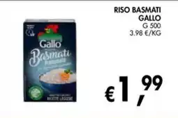 èccoMI Riso Basmati Gallo offerta