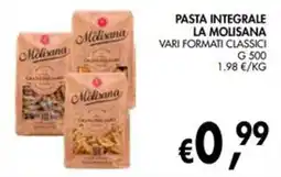 èccoMI Pasta integrale la molisana offerta