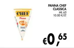 èccoMI Panna Chef Classica offerta