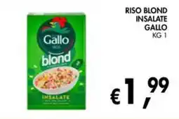 èccoMI Riso blond insalate Gallo offerta