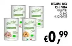 èccoMI Legumi Bio Ohi Vita offerta