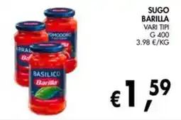 èccoMI Sugo Barilla offerta