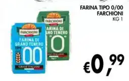 èccoMI Farina di grano tenero tipo 0/00 Farchioni offerta