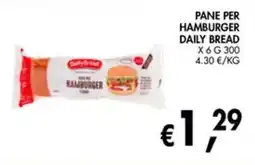 èccoMI DailyBread PANE PER HAMBURGER offerta