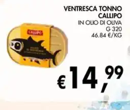èccoMI Ventresca tonno Callipo offerta