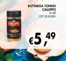 èccoMI Bottarga tonno Callippo offerta