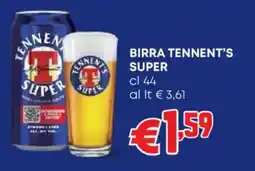 Pam Birra Tennent's Super offerta
