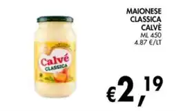èccoMI Maionese Classica Calvé offerta