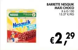 èccoMI Barrette Nesquik Maxi Choco offerta