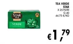 èccoMI STAR TEA VERDE offerta