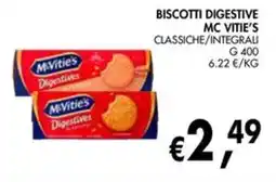 èccoMI Biscotti Digestive Mc Vitie's offerta