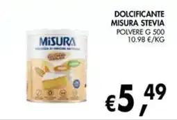 èccoMI Dolcificante Misura Stevia offerta