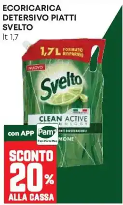 Pam Ecoricarica Detersivo Piatti Svelto offerta