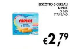 èccoMI Biscotto 6 Cereali Nipioli offerta