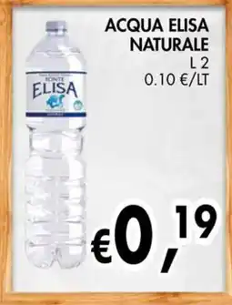 èccoMI Acqua Elisa Naturale offerta
