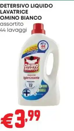 Pam Detersivo liquido lavatrice Omino Bianco assortito offerta